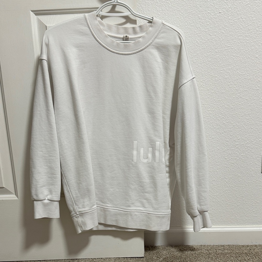 lululemon athletica Cream Men's Crewneck Sweater